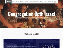 Tablet Screenshot of bethisraelnc.org